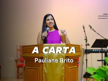 A CARTA - 2Cor 3,3-6